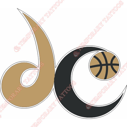 Washington Wizards Customize Temporary Tattoos Stickers NO.1243